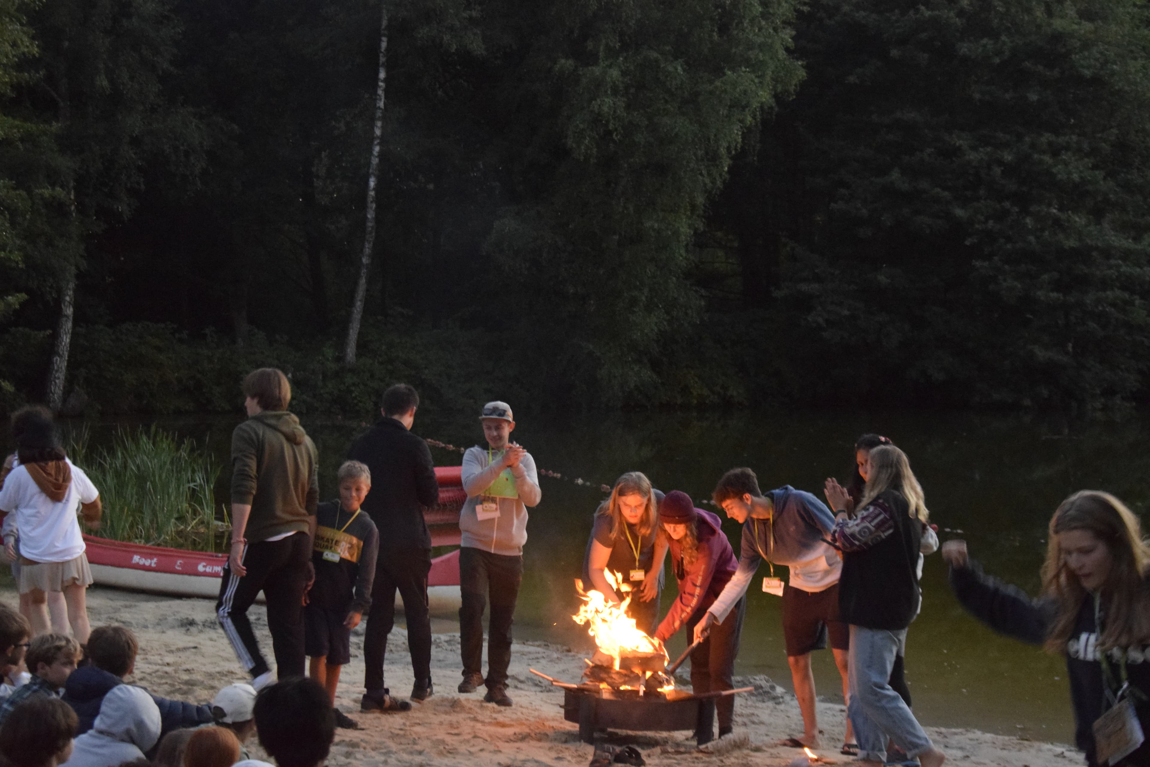 German at Camp - Walsrode Night - Activities - Night 2