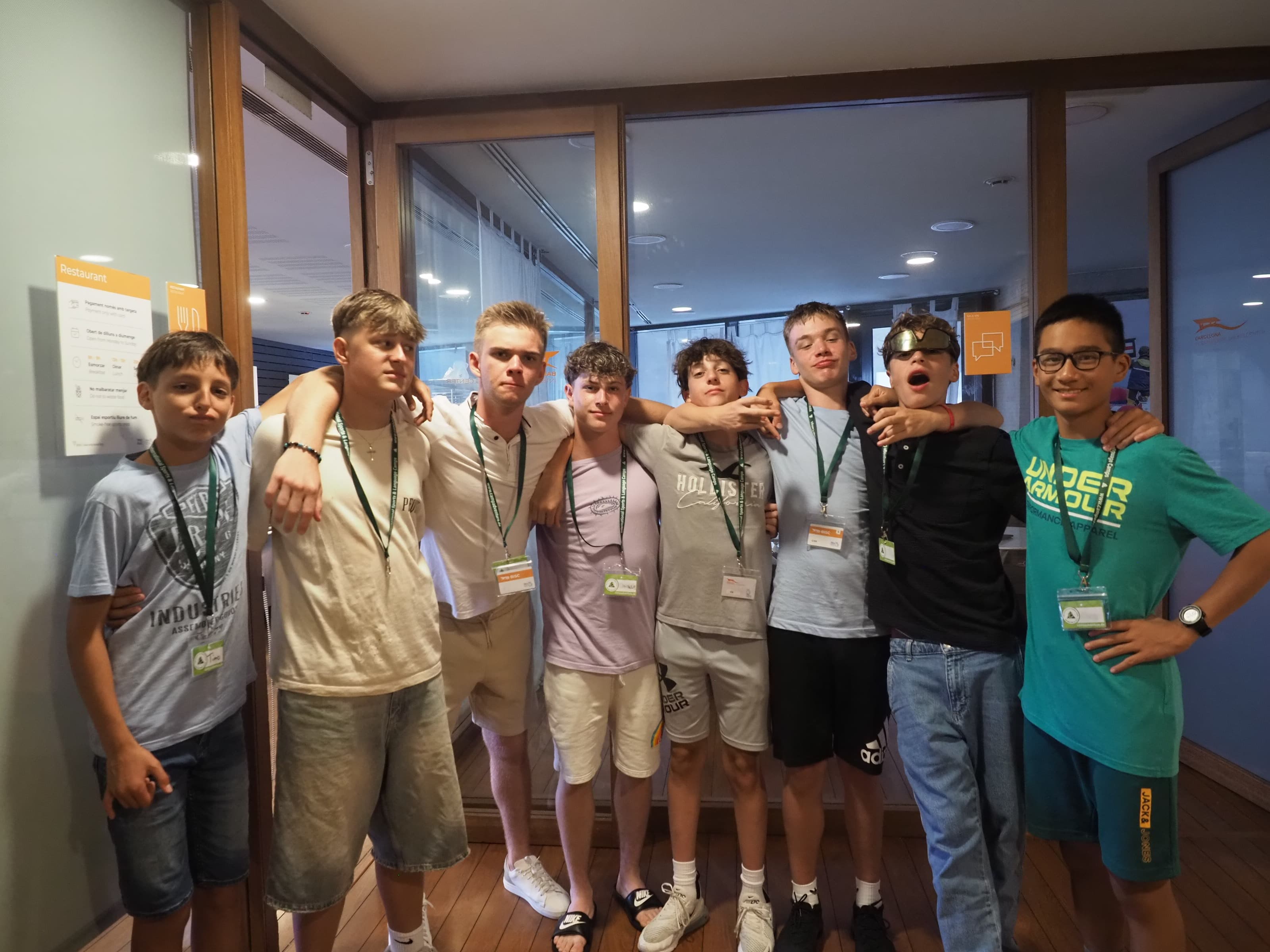 English Language  & Sailing Camp - Barcelona Night - Activities - Night 1