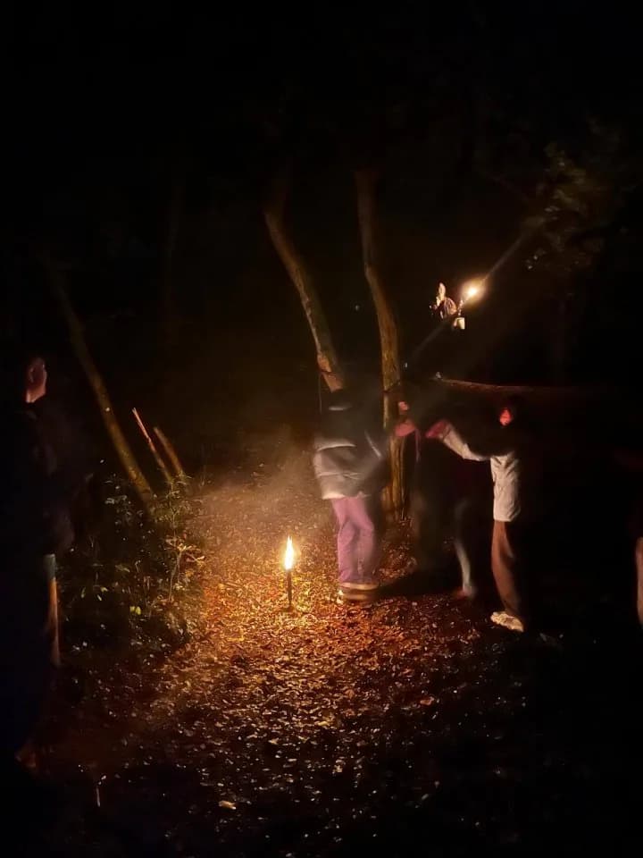 German at Camp - Walsrode Night - Activities - Night 1